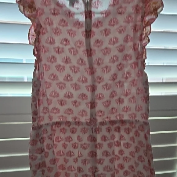 J. Crew Pink and White Midi Dress - Picture 5 of 7